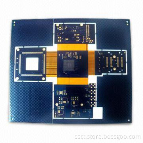 Rigid-flex Board with ENIG Surface Finish and 1.15 ±0.1mm Thickness